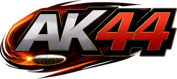 AK 44 গেমিং হাবের প্রধান লোগো